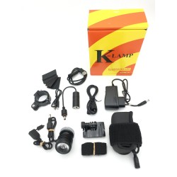 Kit complet d’éclairage bikepacking et itinérance haute puissance lampe 1200lms EXR1100IT