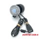 Eclairage EXR1100RX-IT Itinérance Bikepacking avec lampe arrière RX300