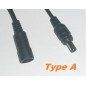 Cable Rallonge Batterie -lampe 100cm Cable Rallonge Batterie -lampe 100cm