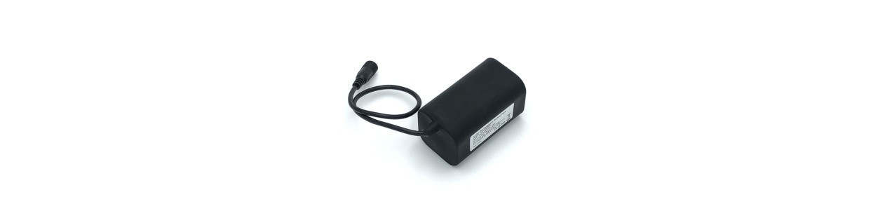 Batteries et chargeurs pour éclairage vélo et lampe frontale